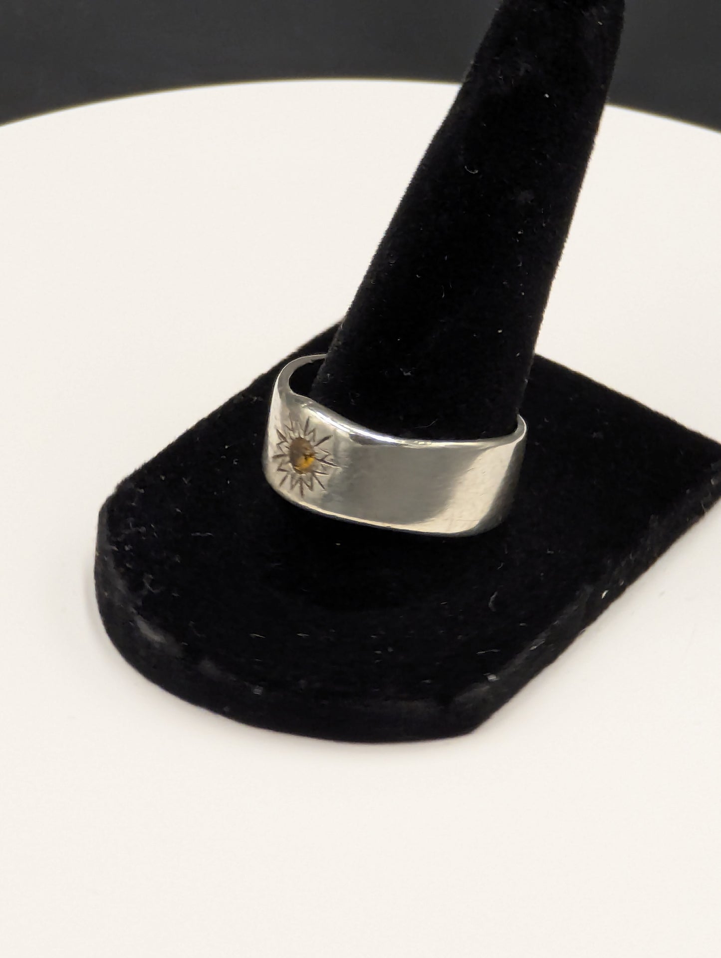 Silver Sun Ring