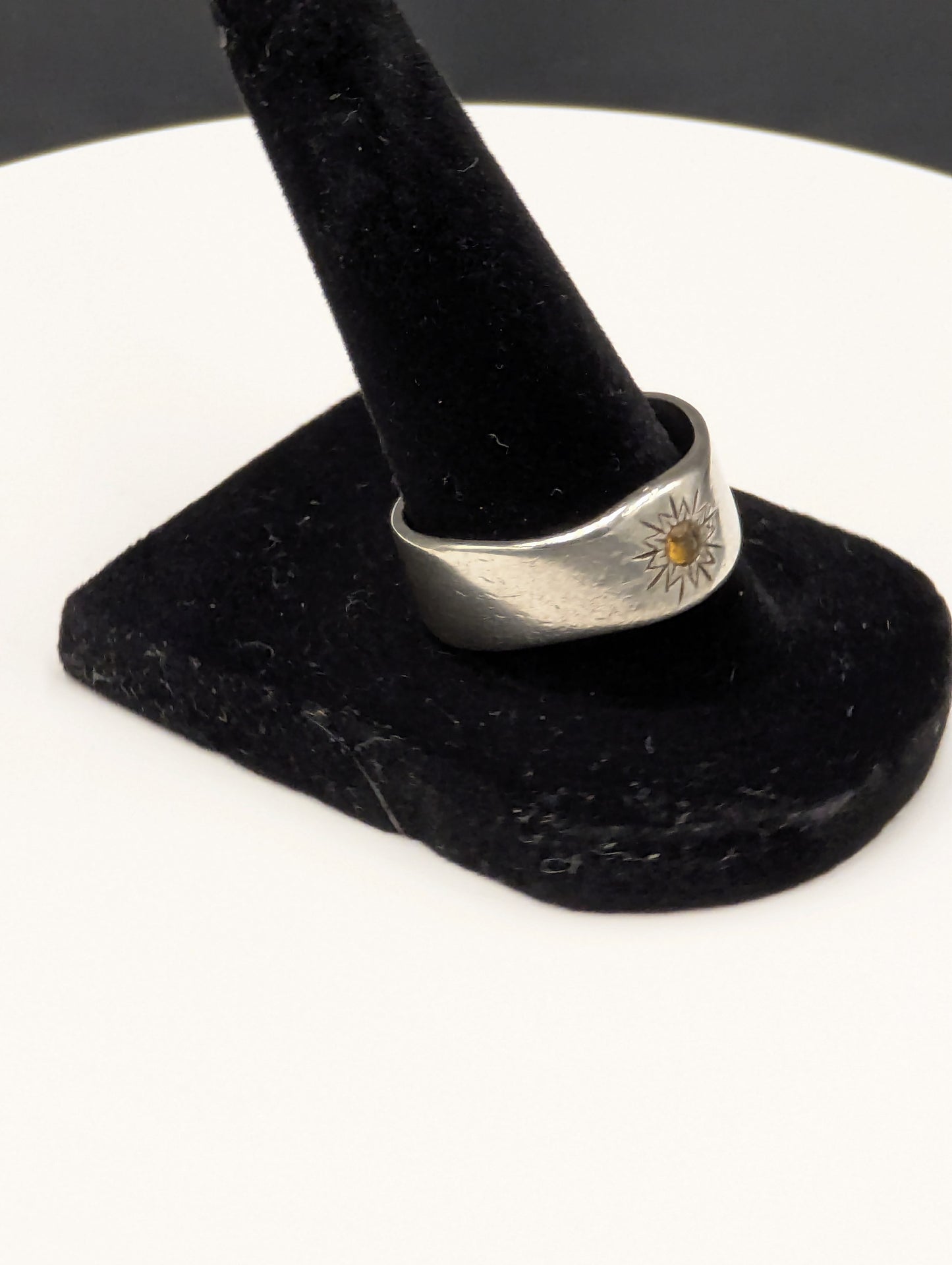 Silver Sun Ring