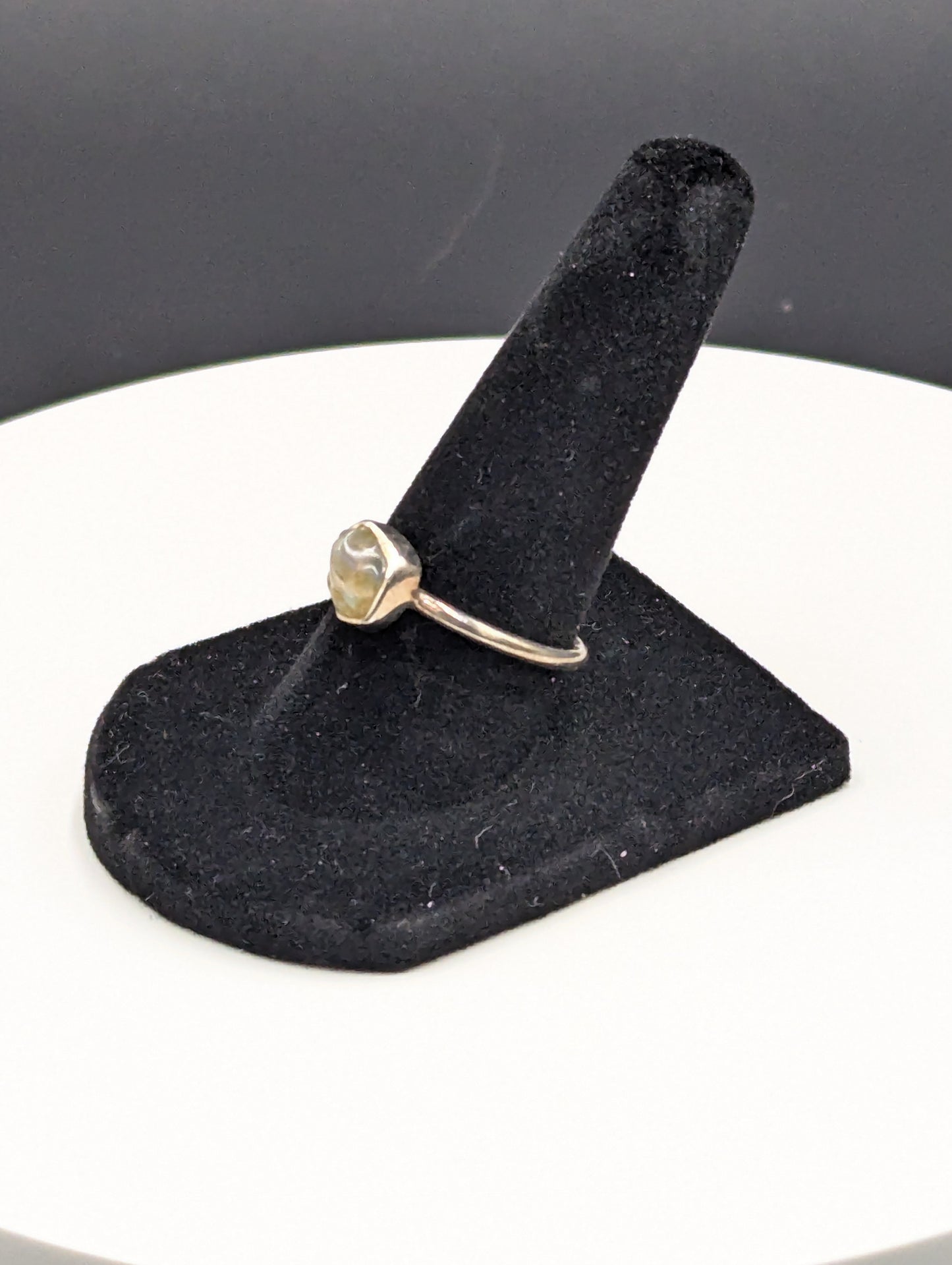Silver Quartz Ring