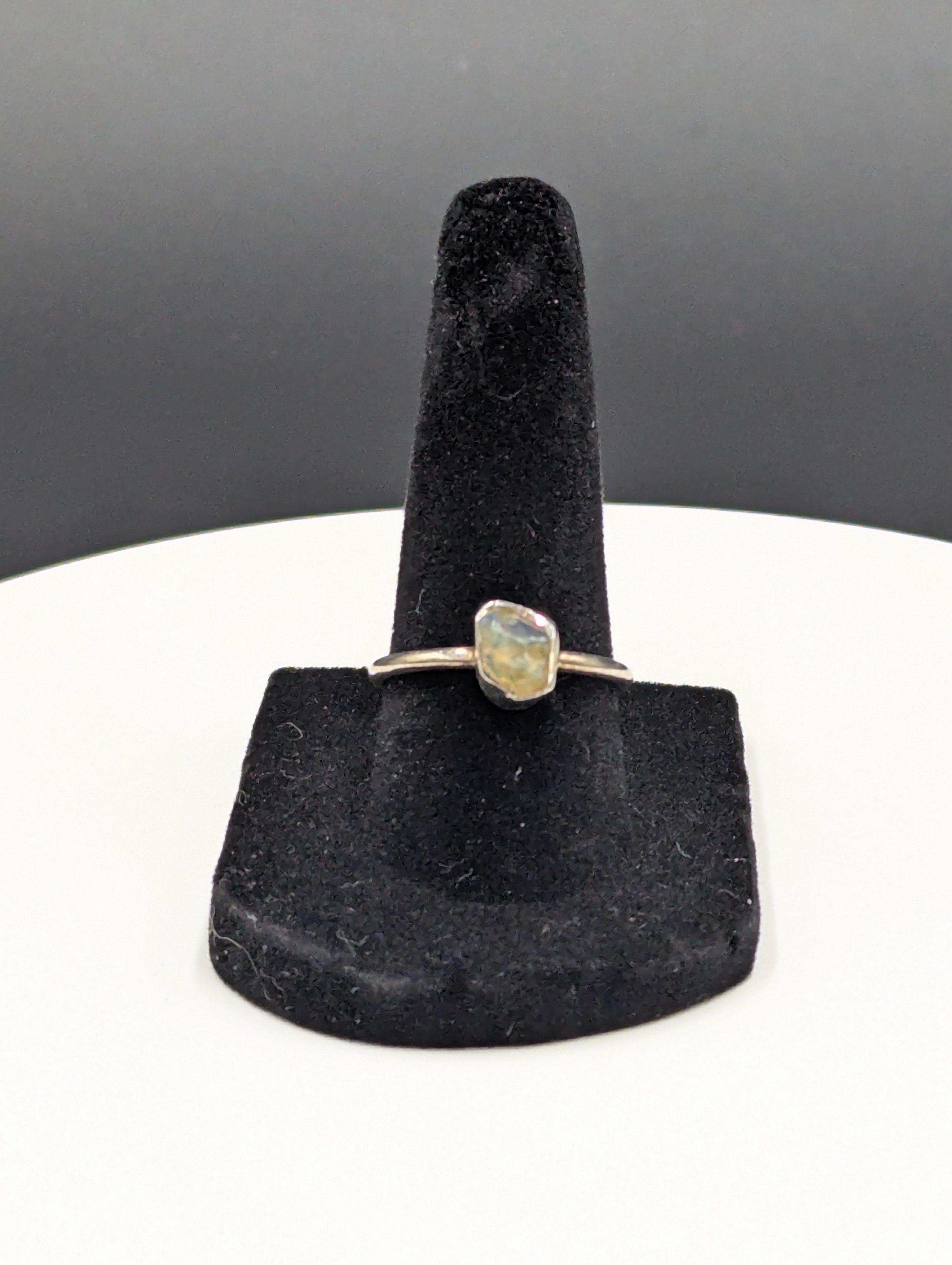 Silver Quartz Ring