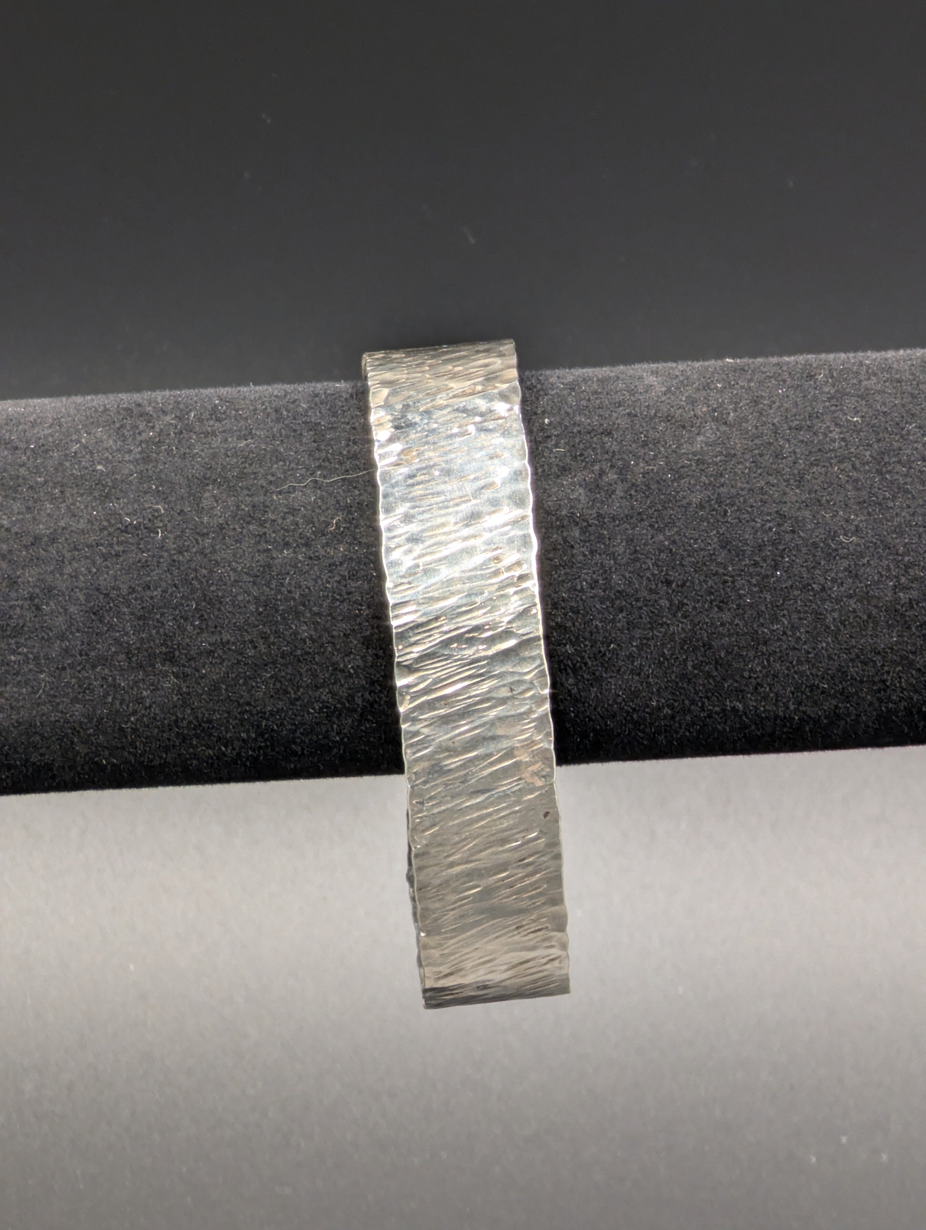 Silver Cuff - Hammered