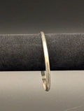 Solid Silver Bangle