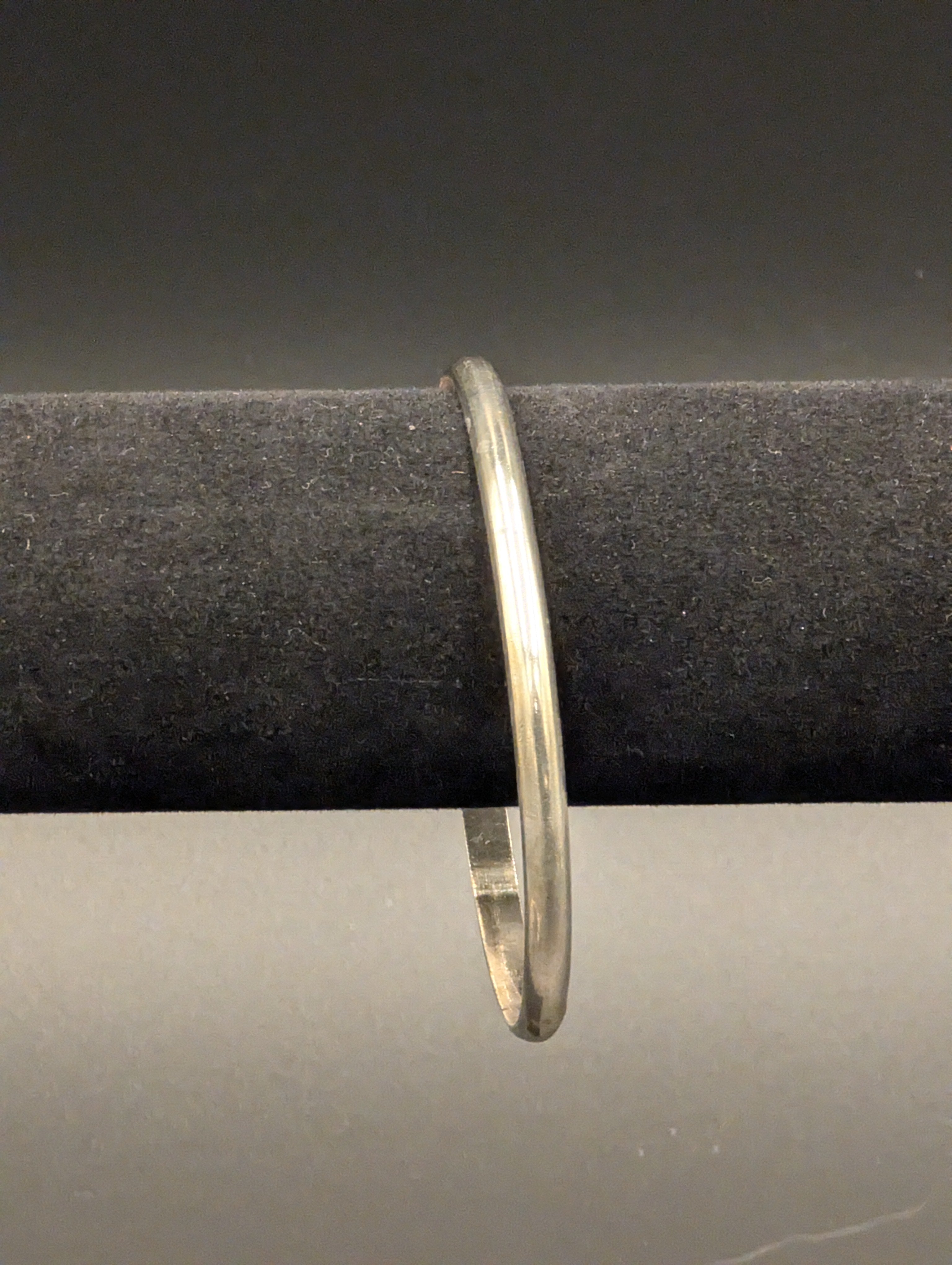 Solid Silver Bangle