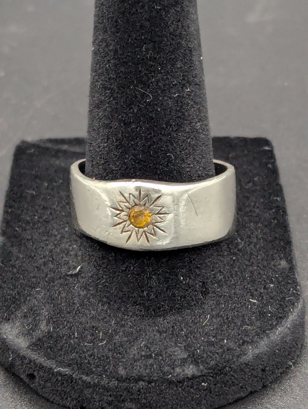 Silver Sun Ring