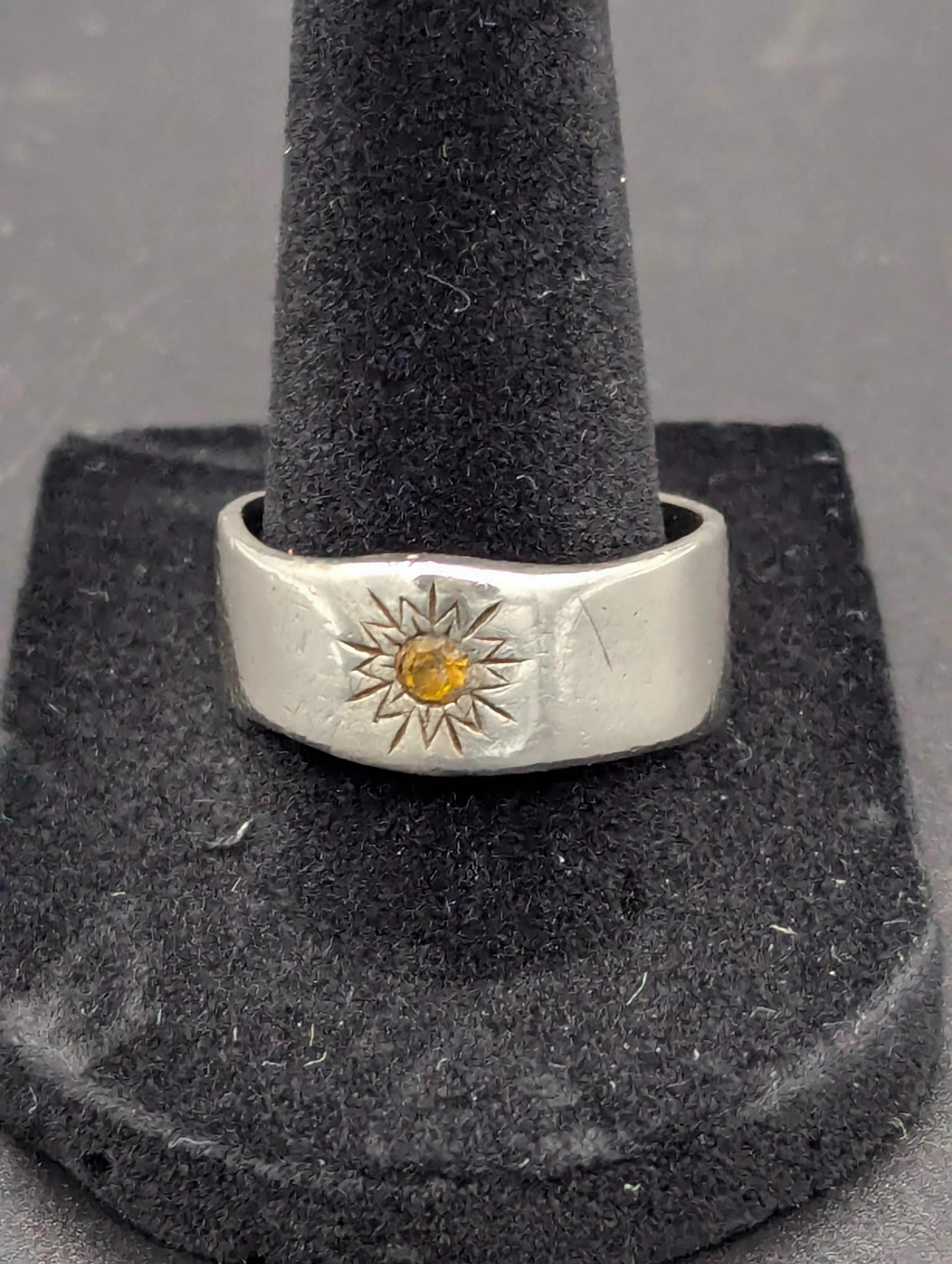 Silver Sun Ring