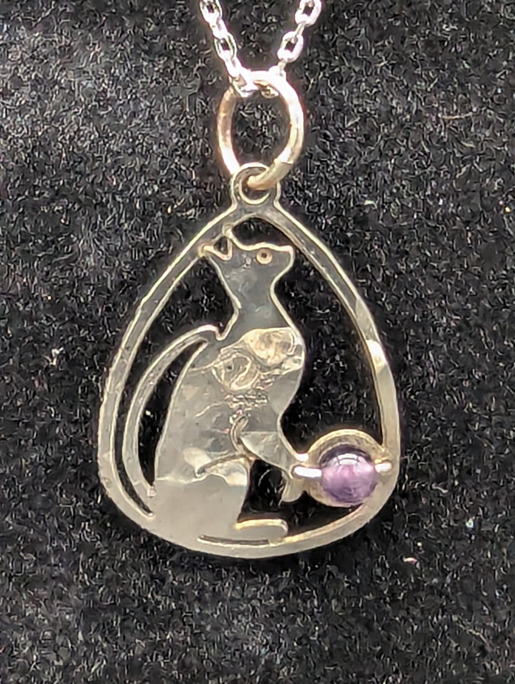 Playful Cat Pendant