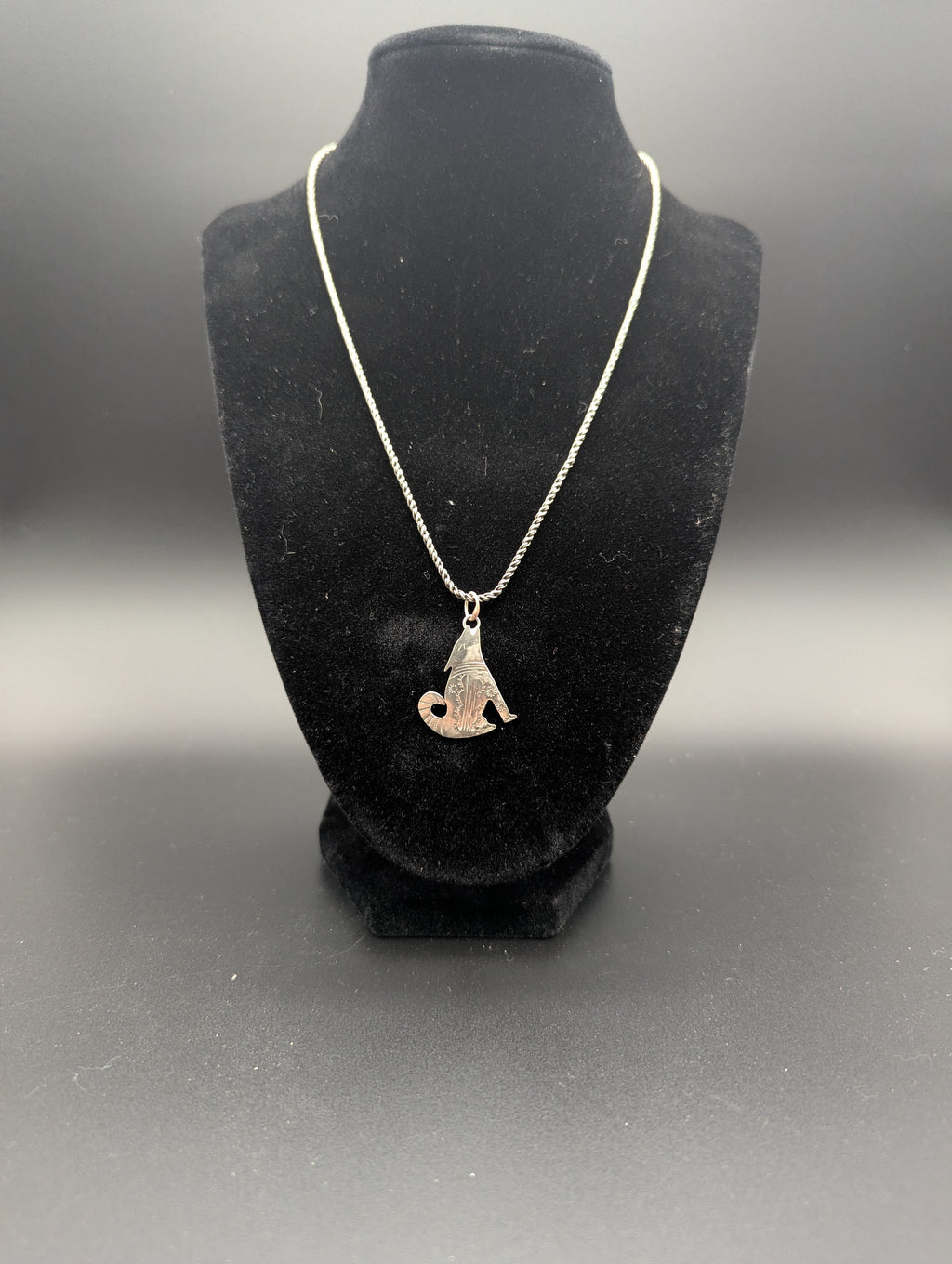 Howling Coyote Pendant