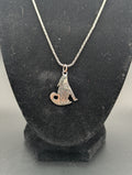 Howling Coyote Pendant