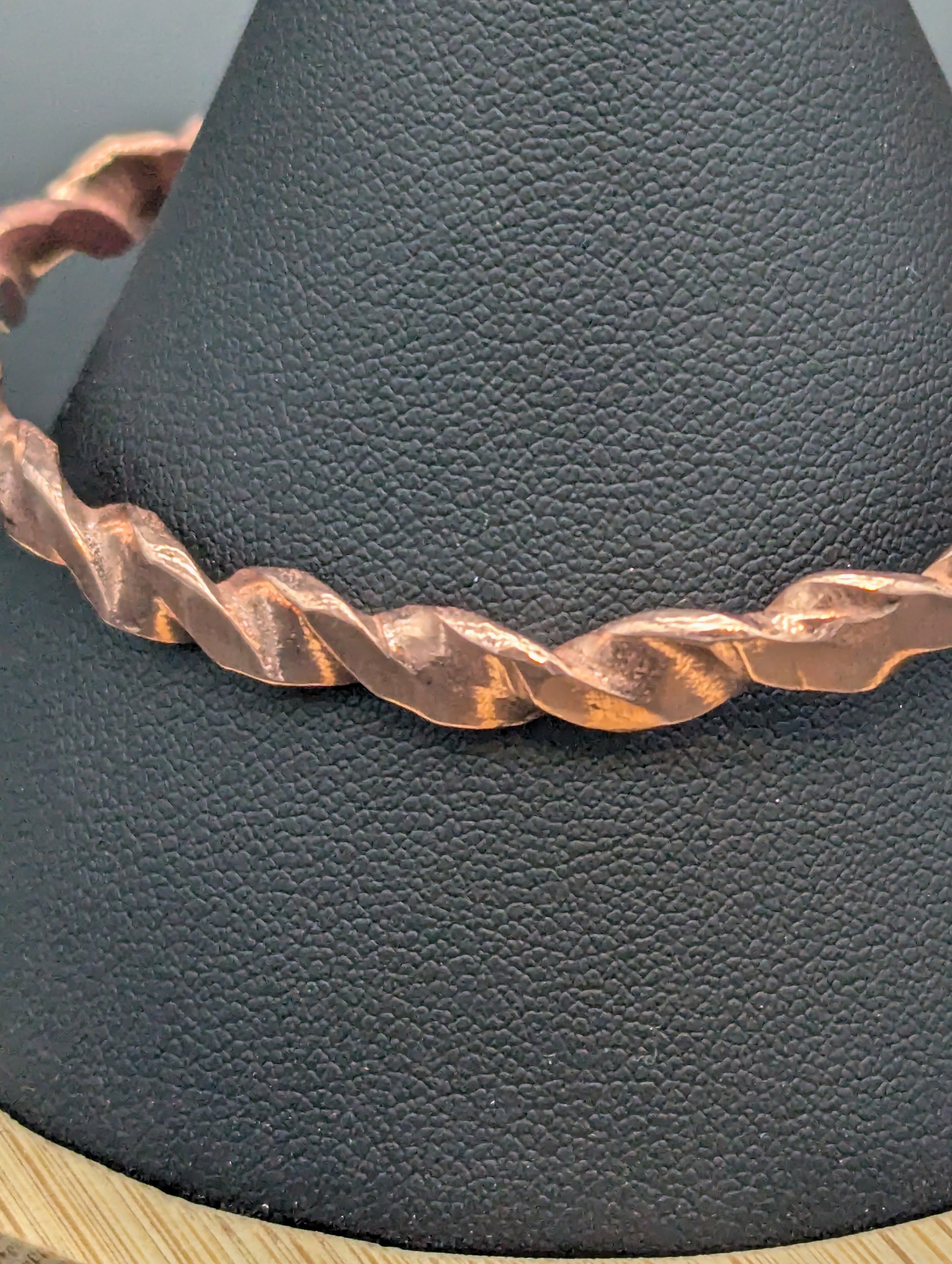 Twisted Copper Cuff