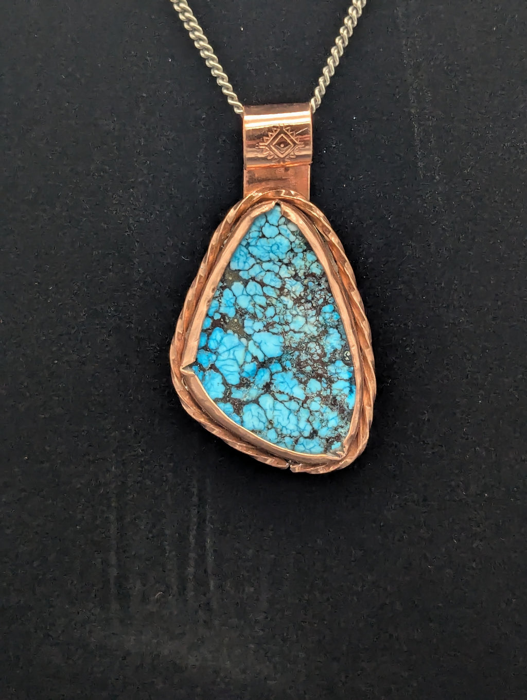 Copper Turquoise Pendant