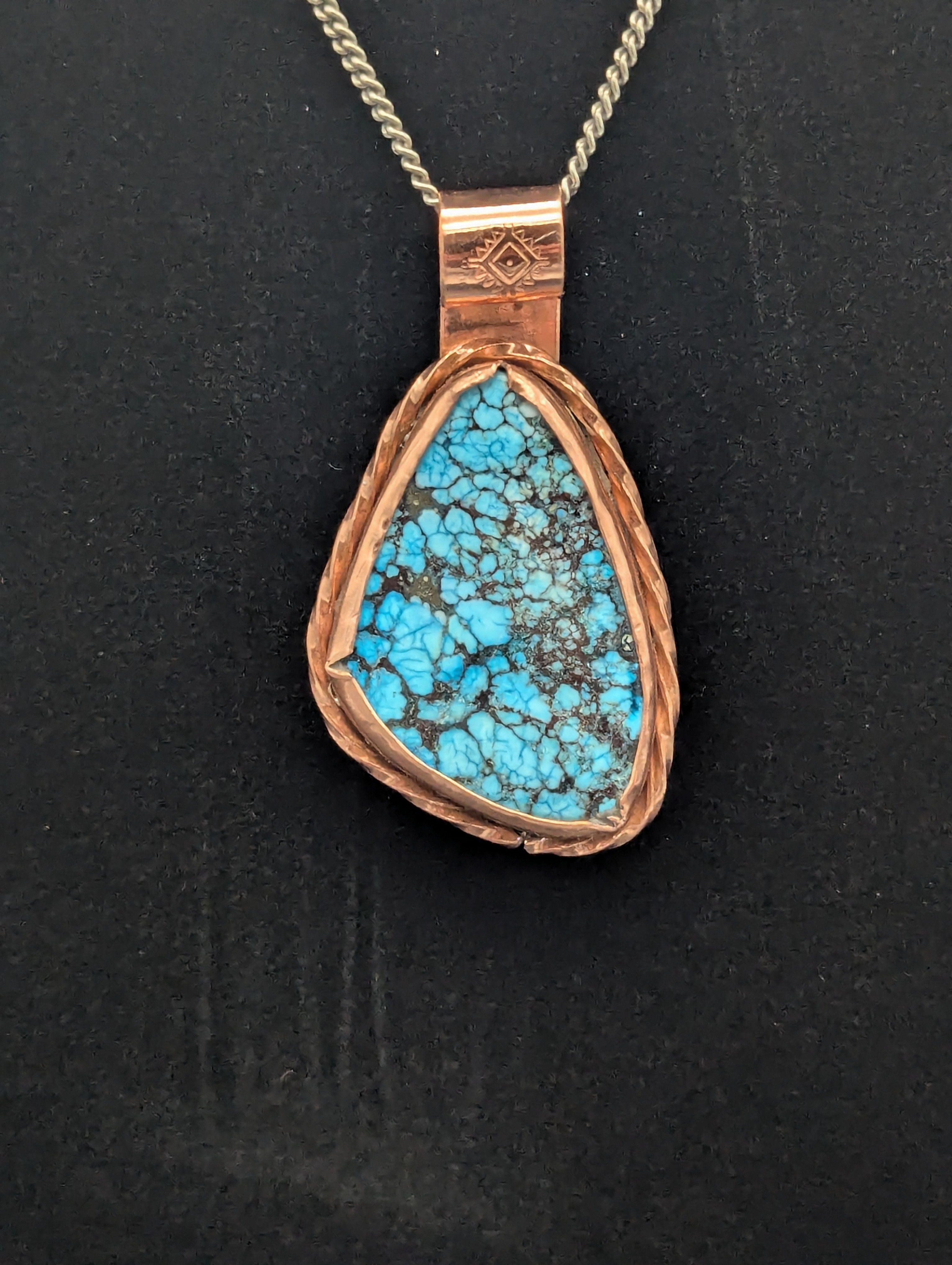 Copper Turquoise Pendant