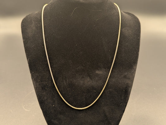Gold Vermeil Sterling Silver Chain